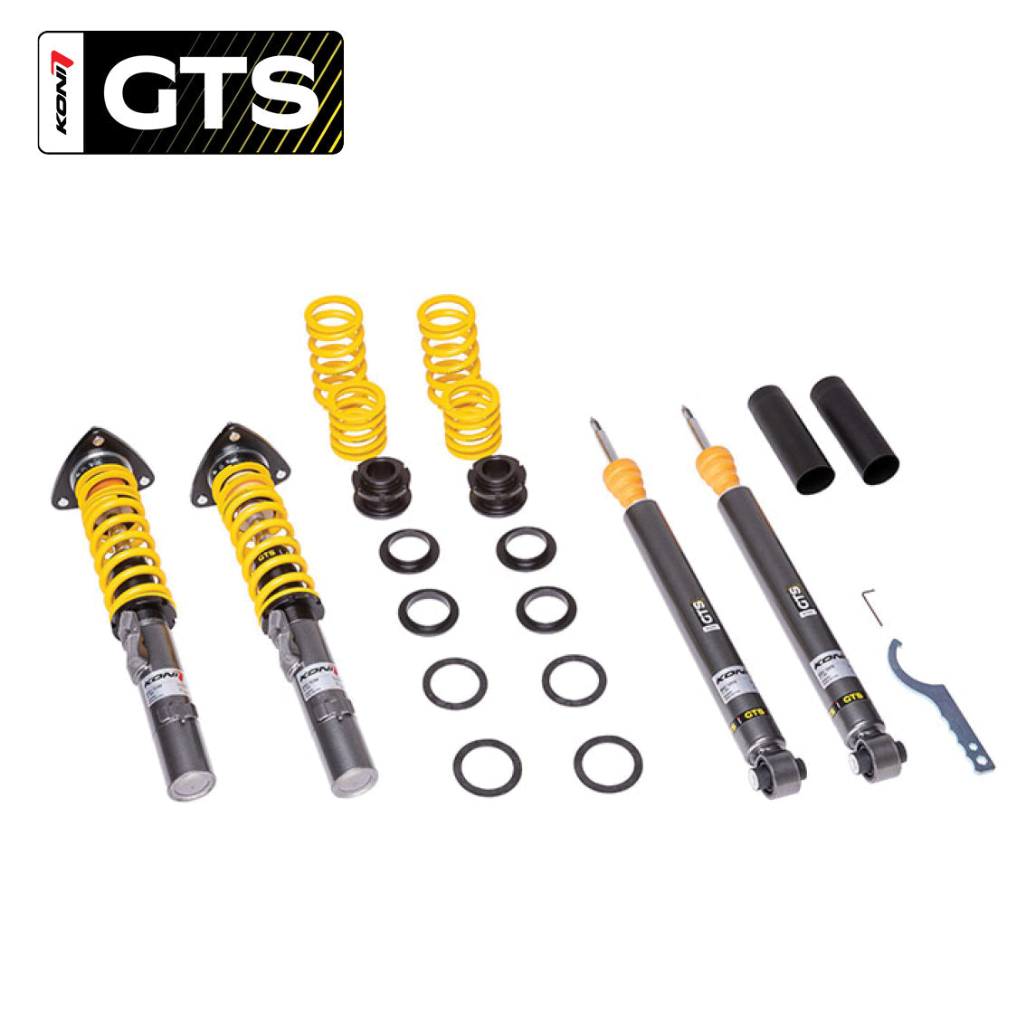 Koni Coilover GTS Coilover Kit 1200-1001 for Volkswagen Golf VIII Estate 1.0TSi, 1.4TSi, 1.5TSi, 2.0TDi (2020 >)