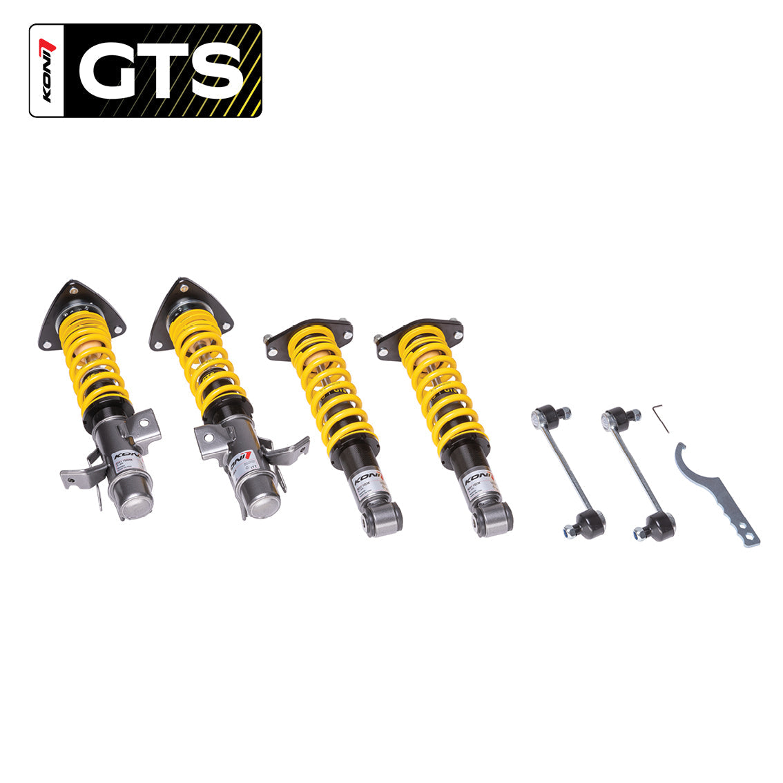 Koni Coilover GTS Coilover Kit 1200-1002 for Toyota GT86 Coupé 2.0i-16V (2012 > 2020)