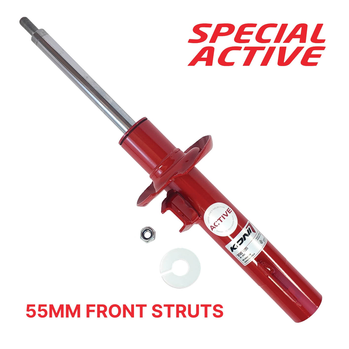 Koni Special-Active Damper Front VW8745-1225 for Volkswagen Scirocco Coupé 1.4TSi, 2.0TSi, 2.0TDi (2008 > 2017)