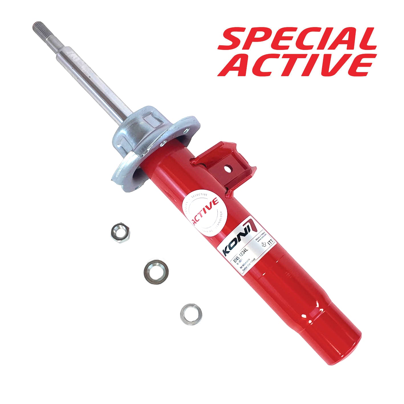 Koni Special-Active Damper Front Left 8745-1234L for BMW 3-Series Saloon 316i, 318i, 320i, 325i, 330i, 316d, 318d (2005 > 2011)