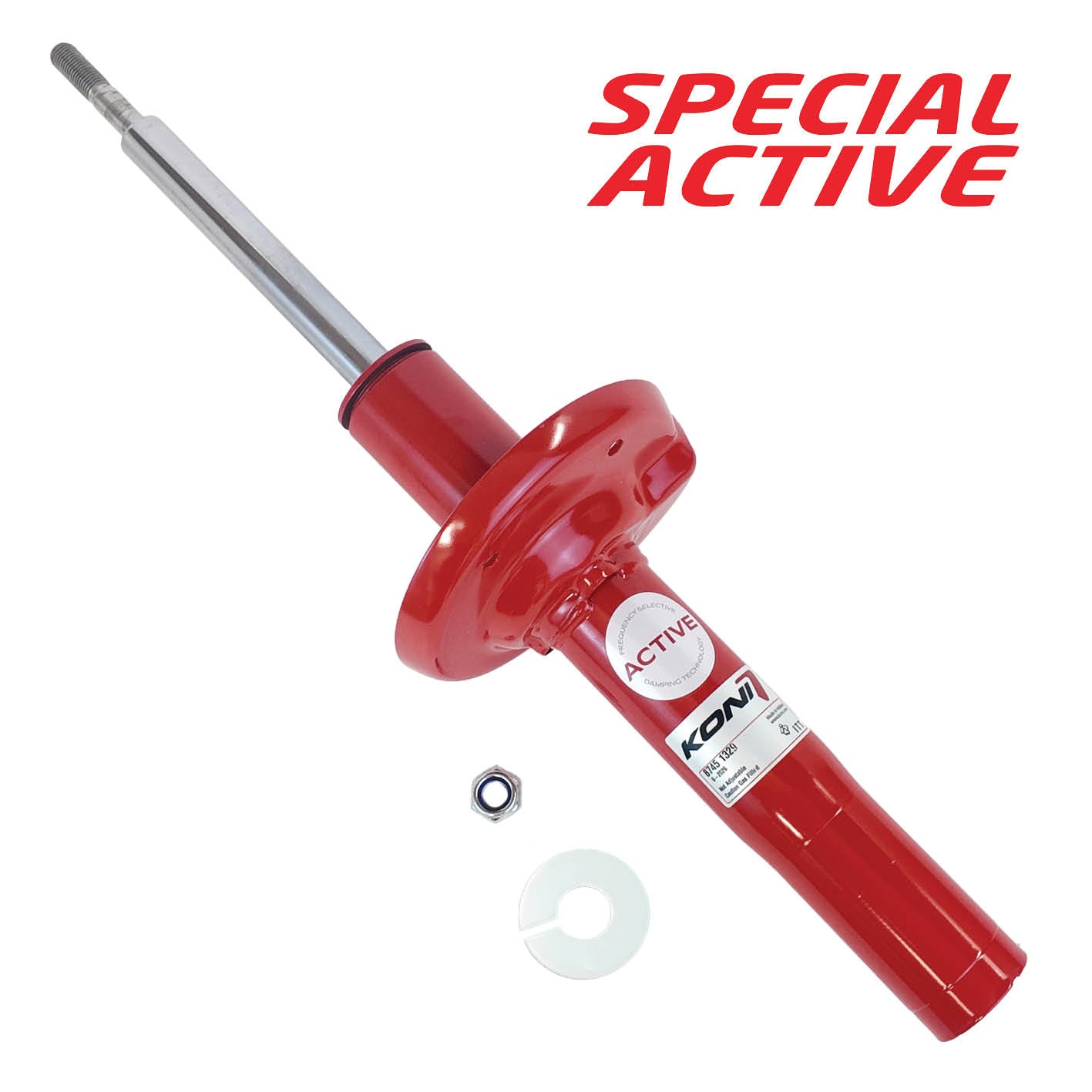 Koni Special-Active Damper Rear 8745-1329 for Porsche Boxster Convertible 2.5i, 2.7i, 3.2i (1996 > 2004)