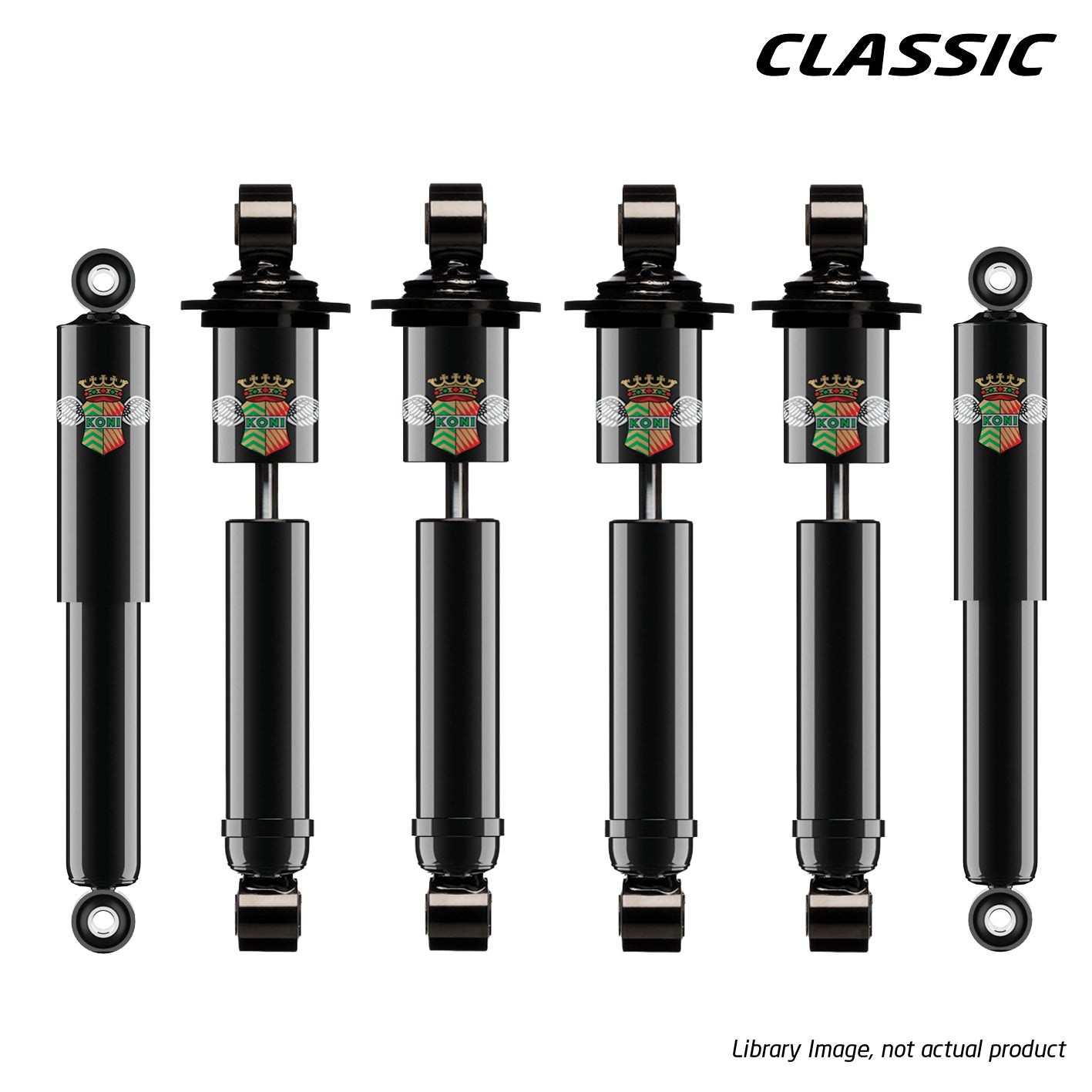 Koni Classic Damper Set JA-CL1011 for Jaguar E-type Coupé 5.3-V12 (1971 > 1975)