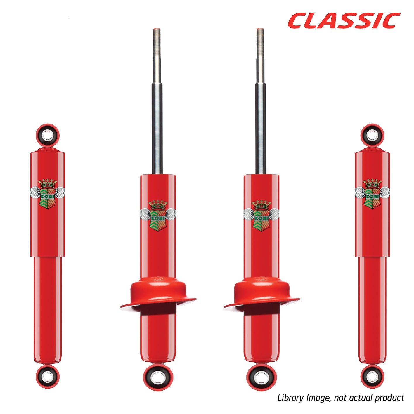Koni Classic Damper Set VX-CL1481 for Vauxhall Chevette Hatchback 1.2, 1.3 (1975 > 1984)