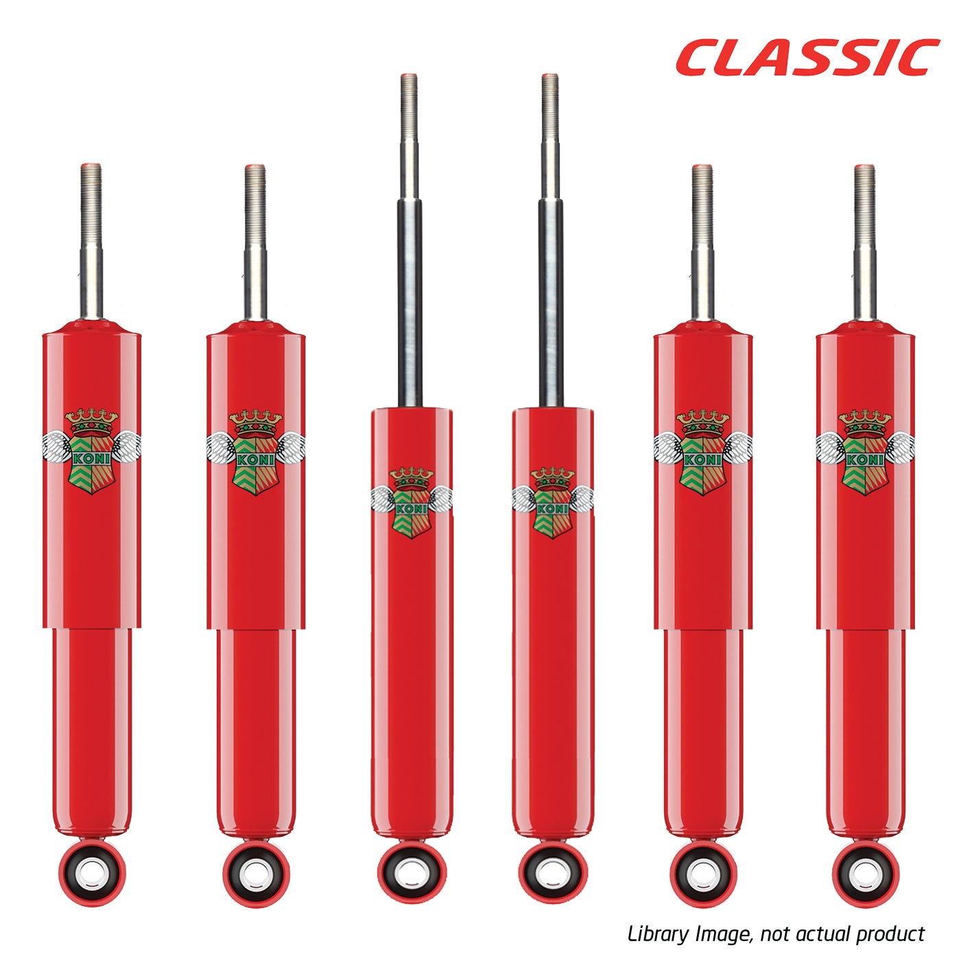 Koni Classic Damper Set RE-CL1473 for Alpine A108 Coupé 800, 900, 1100 (1958 > 1963)