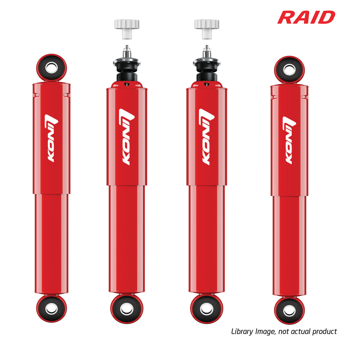Koni RAID Damper Set TO-RD1608 for Toyota Landcruiser Prado 150 SUV 2.7i, 2.8TD, 3.0TD, 3.5i, 4.0i (2009 > 2020)