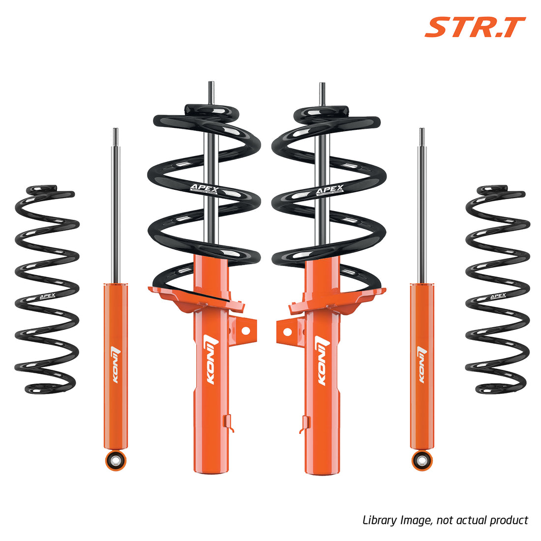 Koni STR.T Suspension Kit 1120-9881B for Volkswagen Golf VI GTI Hatchback 2.0TSi (2008 > 2012)